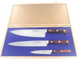 Auvergne - Coffret Chêne - Cuisine 21 cm - Tranchelard 21 cm - Office 10 cm
