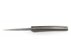 Chomilier - Damas Inox Zladinox, Platine Titane - Fibre de Carbone Noire et Rouge