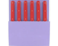 Coffret 6 pièces - Français 9.47 Manche Rouge