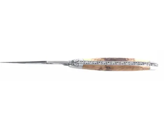 Couteau poche Laguiole Collection 12 cm Lame Brut de Forge - Genévrier