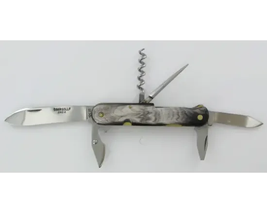 Couteaux 6 Pièces - Inox - Manche Corne