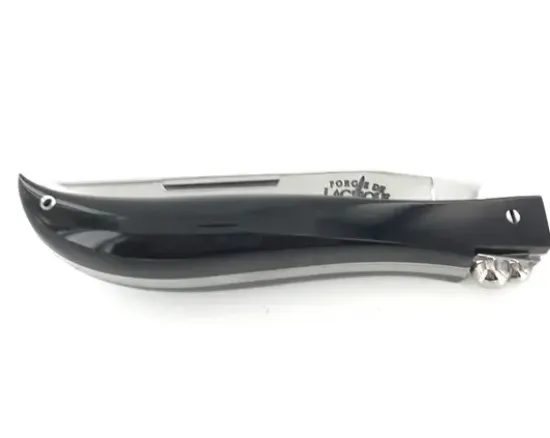 Couteau Yan Pennor's Inox Manche en Acrylique Minéral Noir