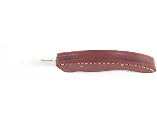 Cuir 8 cm Rouge