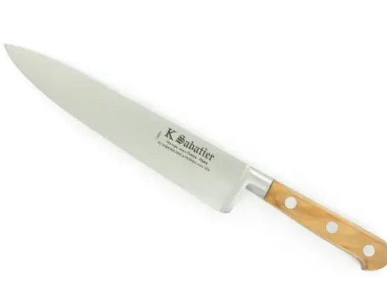 Cuisine 20 cm - Acier Carbone - Manche Olivier