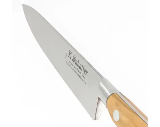 Cuisine 20 cm - Acier Carbone - Manche Olivier