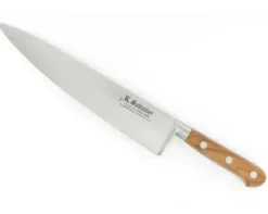 Cuisine 25 cm - Acier Carbone - Manche Olivier