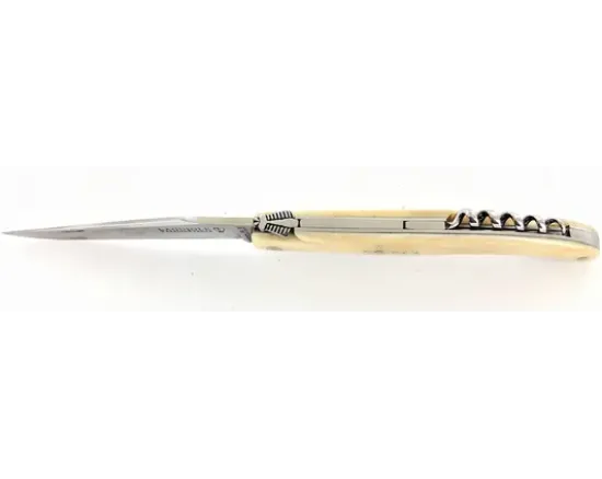 Design Beillonnet MOF - Laguiole 12 cm - Tire-bouchon - Os de chameau
