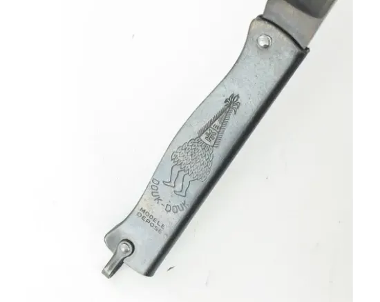 Douk Douk 160 Carbone Noir - Manche Acier Noir