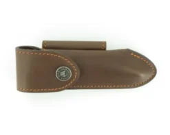 Etui Cuir Laguiole Tradition 13 cm Marron