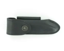 Etui Cuir Laguiole Tradition 13 cm Noir
