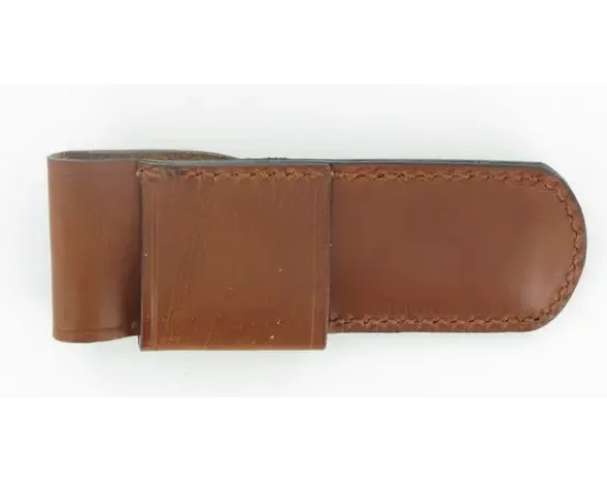 Etui Cuir Le Français Perceval Marron