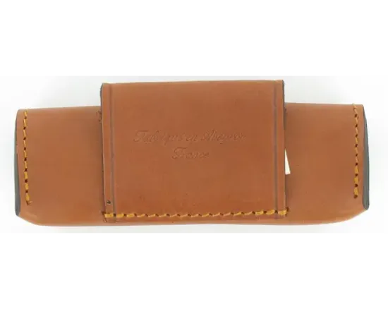 Etui Cuir Provencal 10 - 11 cm Cognac Maya
