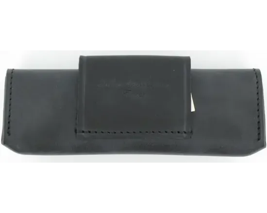 Etui Cuir Provencal 12 - 13 cm Noir
