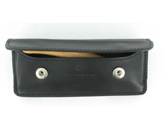 Etui Cuir Tendance 13 cm Noir