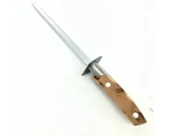 Fusil Rond 25 cm - Embase Forgée - Le Thiers par Goyon - Manche Genévrier