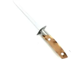 Fusil Rond 25 cm - Embase Forgée - Le Thiers par Goyon - Manche Genévrier