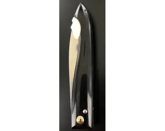 La Capucin Corne Noire - Sculpture Tête en Phacochère