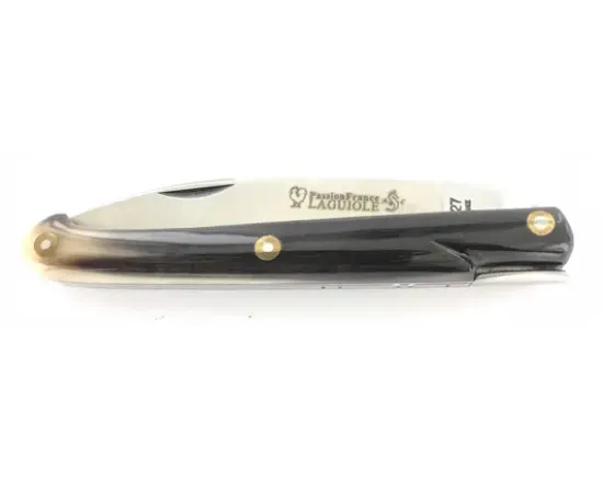 Laguiole 1850 Camille Pagés 11 cm - Corne Blonde