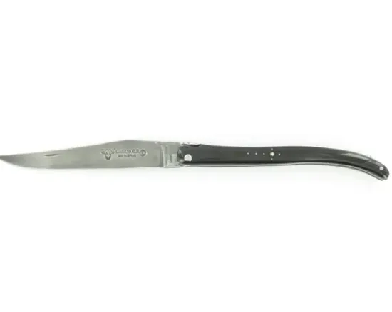 Laguiole 14 cm - Acier Carbone - Corne Plein Manche