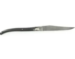 Laguiole 14 cm - Acier Carbone - Corne Plein Manche