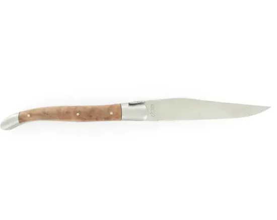 Laguiole 12 cm- Bois Menthe - 2 mitres