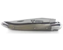 Laguiole 10 cm Corne Blonde - 2 mitres