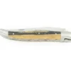 Laguiole 12 cm - double platines - Ebène Royal - 2 mitres