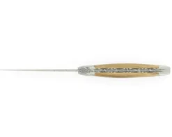 Laguiole 12 cm Feuille de Chêne - Chêne - 2 mitres