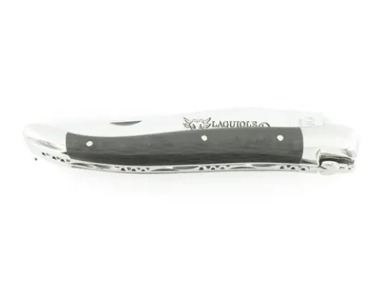 Laguiole 12 cm Fibre de Carbone - 2 mitres