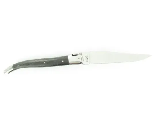 Laguiole 12 cm Fibre de Carbone - 2 mitres