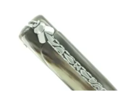 Laguiole 15 cm - Forgé (forme flêche) - Plein Manche en Corne - GUILLOCHAGE