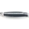 Laguiole 12 cm Franc-Maçon - Buffle Poli - 2 mitres