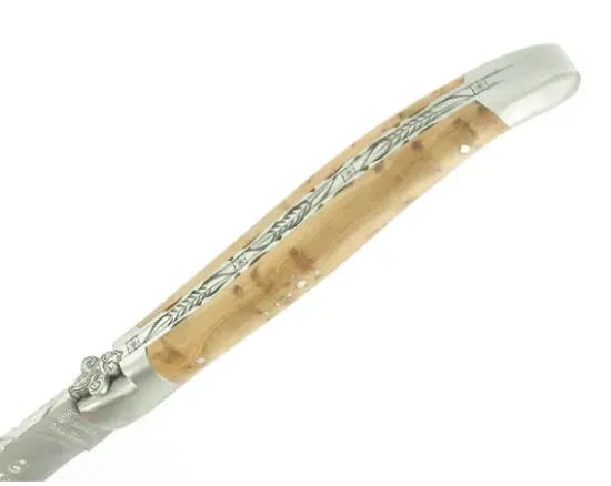 Laguiole 12 cm LYS - Genévrier - 2 mitres