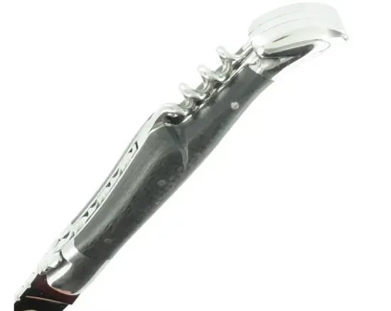 Laguiole 12 cm - 2 pièces - Fibre de Carbone - 2 mitres