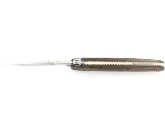 Laguiole 12 cm - Plein Manche - Chêne Fossilisé