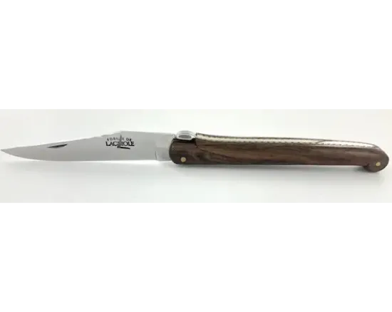 Laguiole 12 cm - Plein Manche - Chêne Fossilisé