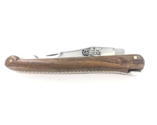 Laguiole 12 cm - Plein Manche - Chêne Fossilisé