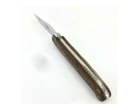 Laguiole 12 cm - Plein Manche - Chêne Fossilisé