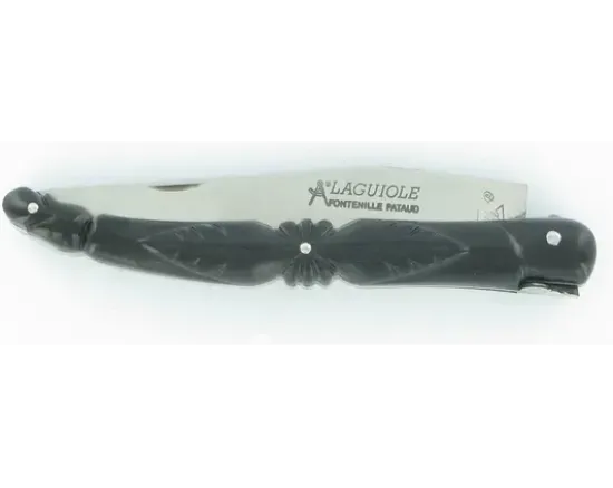 Laguiole Feuille de Mike Ebène RWL34