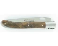 Laguiole Nature 1 Main Noyer Acier 14C28