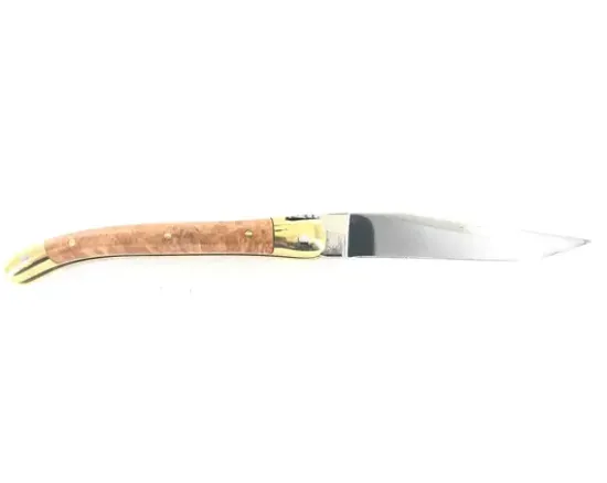 Laguiole Tradition 9 cm - 2 mitres laiton - Bruyère