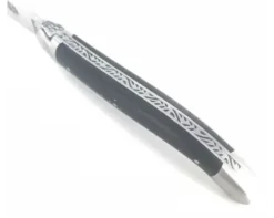 Laguiole Tradition 12 cm - 2 mitres - Ebène