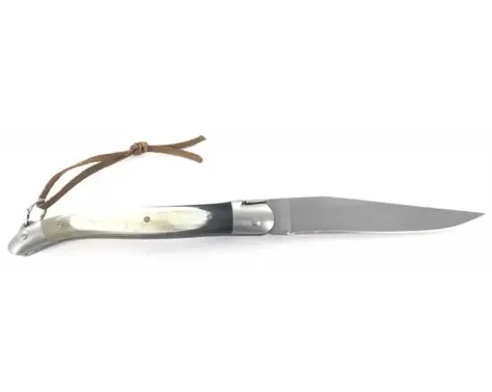 Laguiole Tradition 11 cm - 2 mitres - Corne d'Aubrac