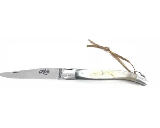 Laguiole Tradition 11 cm - 2 mitres - Corne d'Aubrac