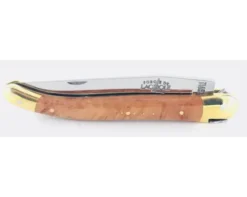 Laguiole Tradition 11 cm - 2 mitres Laiton - Bruyère