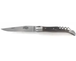 Laguiole Tradition 12 cm - 2 mitres - 2 pièces - Chêne de Barrique