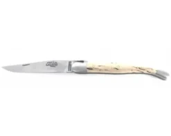 Laguiole Tradition 12 cm - 2 mitres - Bouleau Madré