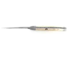 Laguiole Tradition 12 cm - 2 mitres - Bouleau Madré