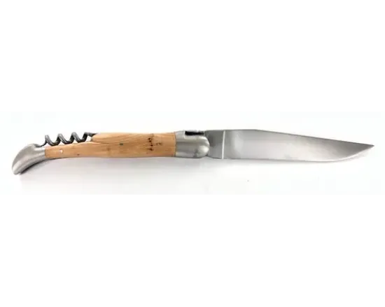 Laguiole Tradition 12 cm - 2 mitres - 2 pièces - Genévrier