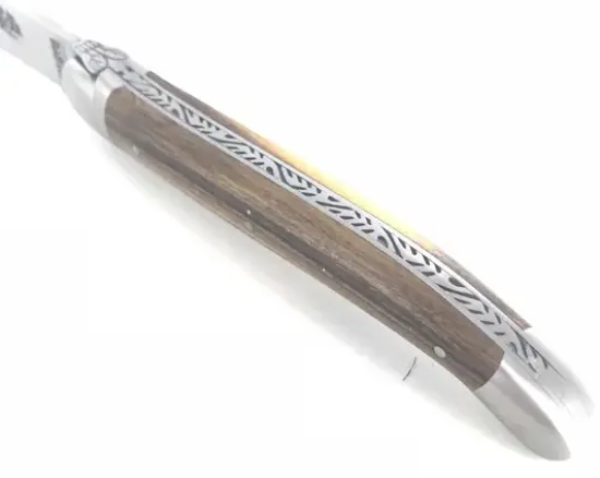 Laguiole Tradition 12 cm - 2 mitres - Pistachier
